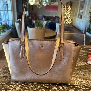 Tory Burch Metallic Gold Women's Bag